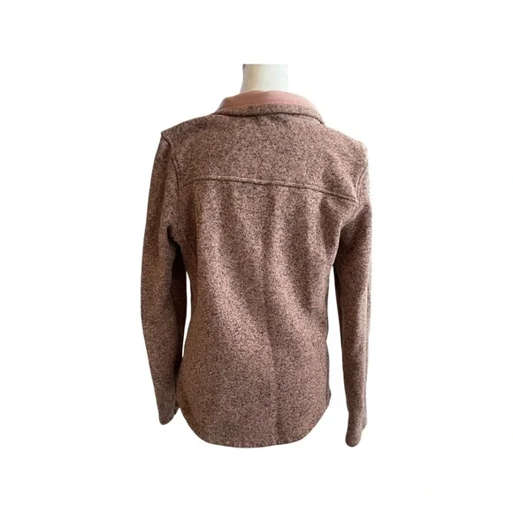 North Face pink sweater with pocket M - Picture 3 of 4